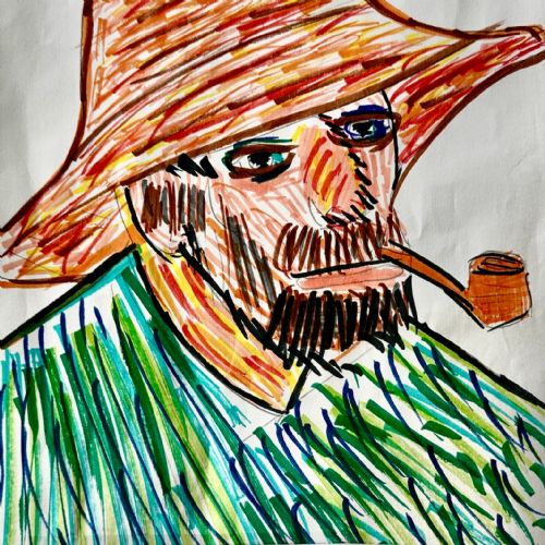 Homework2VincentvanGoghSelf-portraitscopy12Oct2024at1204)