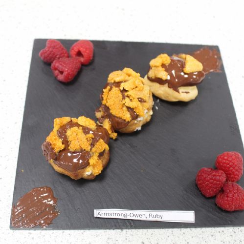 Year 10 Profiteroles and Eclairs